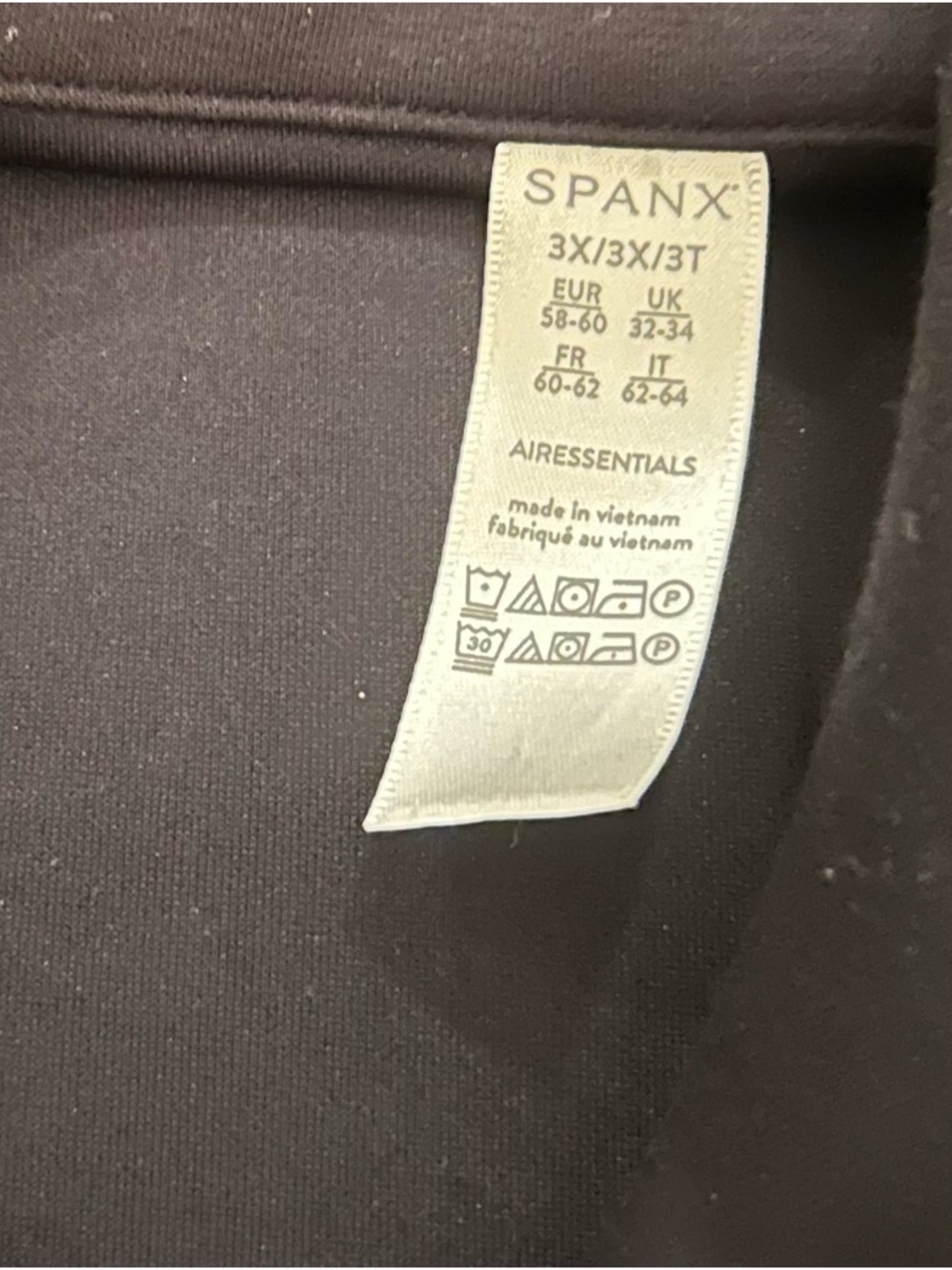 Spanx AirEssentials Quarter Zip Pullover Size 3X in Very Black - Picture 2 of 7